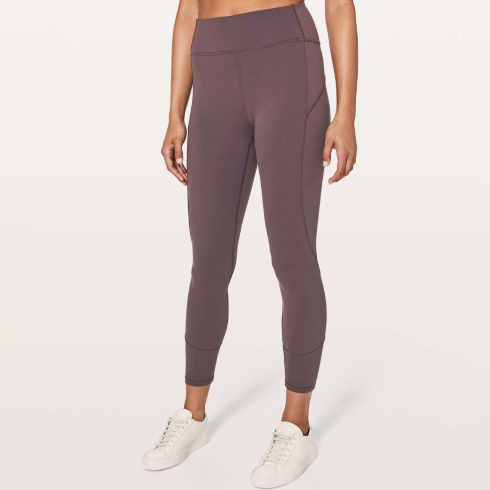 Lululemon | In Movement 7/8 Tight Everlux‎ 25" in Vintage Grape Size 2